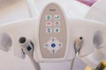 Modern dentistry analog panel top view Royalty Free Stock Photo