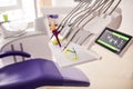 Close-up Shot of Dentistry Equipment Royalty Free Stock Photo