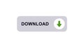 Download Button Icon for Various User Interfaces, Applications, and Software Tools
