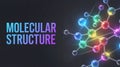 Molecular Structure Royalty Free Stock Photo