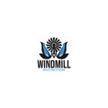 Modern design Windmill Nutrition logo design