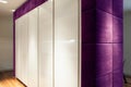 Modern designed wardrobe Royalty Free Stock Photo