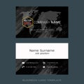 Modern designer business card layout templates