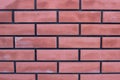 Modern designer red brick wall, background, texture Royalty Free Stock Photo