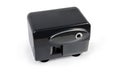 Desk electric pencil sharpener on a white background Royalty Free Stock Photo