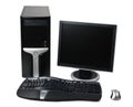 Modern desktop computer Royalty Free Stock Photo