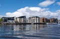 Modern Development Of luxury Riverside Apartments Or flats On The River Thames