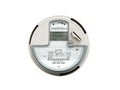 Modern digital electric meter 3d render on white no shadow Royalty Free Stock Photo