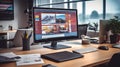 modern digital imaging office