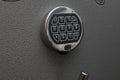 Modern digital lock on safe