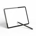 Modern digital tablet with stylus Royalty Free Stock Photo