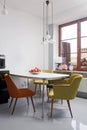 Modern dining room Royalty Free Stock Photo