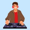 Modern Dj Vector. Playing Progressive Electro Music