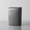 Modern Document Shredder on Light Gray Floor Royalty Free Stock Photo