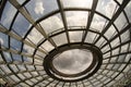 Modern Dome Interior of Reichstag in Berlin Royalty Free Stock Photo