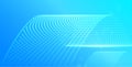 Modern dotted wave, business, science, technology, big data background. Curved dots structure. Wave flow. Molecule and