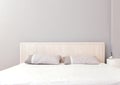 Modern double bedroom Royalty Free Stock Photo