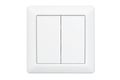 Modern Double Knob Light Switch