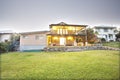 Modern double storey house with open verandahs