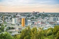 Modern downtown of St. John`s, Newfoundland, Canada