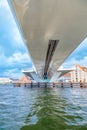 Modern Drawbridge in Copenhagen Royalty Free Stock Photo