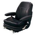 Modern driver`s seat. Isolated image Royalty Free Stock Photo