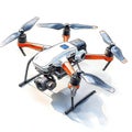 Modern Drone Camera Capturing New Perspectives from Above Royalty Free Stock Photo