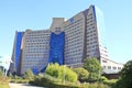 Modern dutch building of the Gasunie, Groningen Royalty Free Stock Photo