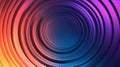 Modern and dynamic abstract backgrounds featuring concentric circles in gradient colors, Generated AI Royalty Free Stock Photo