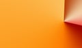 Orange gradient color paper abstract background, colourful 3D effect abstract background Royalty Free Stock Photo