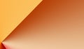 Orange gradient color paper abstract background, colourful 3D effect abstract background Royalty Free Stock Photo