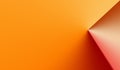 Orange gradient color paper abstract background, colourful 3D effect abstract background Royalty Free Stock Photo
