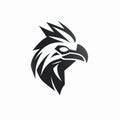 Modern Eagle Head Vector Symbol Design Icon