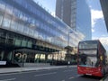 The modern 30 Eastbourne Terrace office building overlooks Paddington Station in London