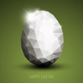 Modern easter egg illustration Royalty Free Stock Photo