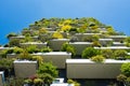 Modern and ecologic skyscrapers with many trees on every balcony Royalty Free Stock Photo