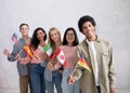 Modern education of international students or immigrants Royalty Free Stock Photo