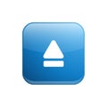 Modern Eject Icon Button Logo Royalty Free Stock Photo