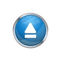Modern Eject Icon Button Logo Royalty Free Stock Photo