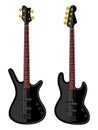 Modern electric bass guitars