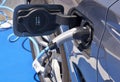 Modern electric car charging