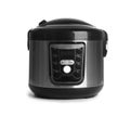 Modern electric multi cooker on white Royalty Free Stock Photo