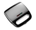 Modern electric sandwich maker on white Royalty Free Stock Photo