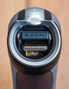 Modern Electric Shaver Head Close-Up Royalty Free Stock Photo