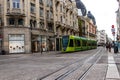 Modern electric tram