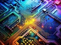 Modern Electronic Circuit Design A Deep Dive into Printed Circuit Board PCB Engineering Royalty Free Stock Photo