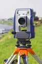 Modern electronic total station