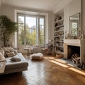 Modern Elegance: Restoring a 1936 Apartment in Athens, Greece Royalty Free Stock Photo