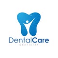 Modern elegant healthcare dental logo