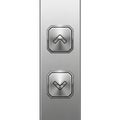 Modern Elevator Control Panel With Up and Down Buttons Royalty Free Stock Photo